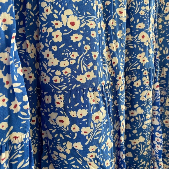 Floral hi-low midi skirt - Picture 2 of 7